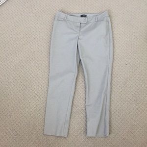 The Limited light gray, crop ankle dress pants. 6R